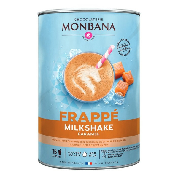 Caramel Frappe Milkshake Monbana 1kg - NIEDOSTĘPNY
