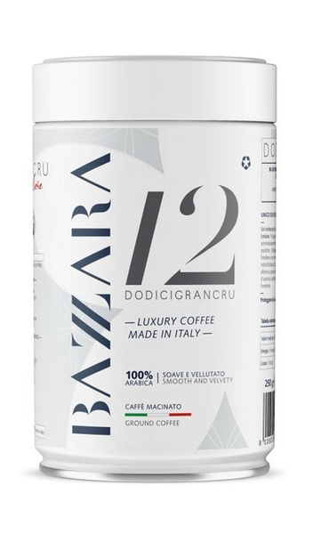 OUTLET - Kawa mielona Bazzara DODICIGRANCRU 250g