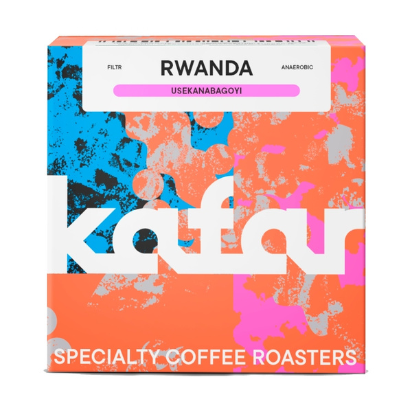 Kawa ziarnista Kafar Rwanda Usekanabagoyi 250g