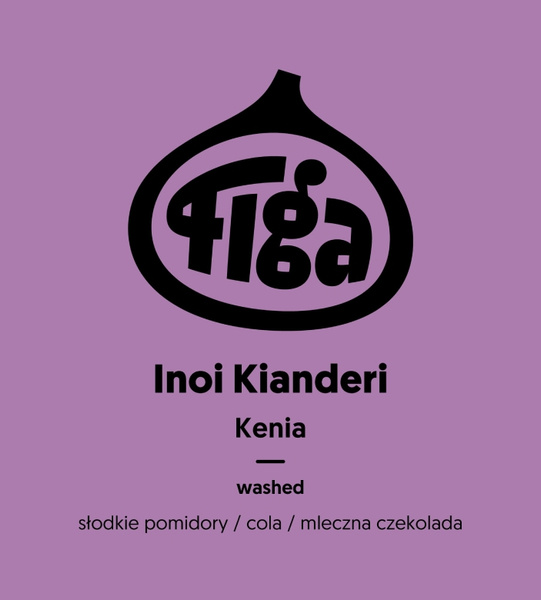 Kawa ziarnista Figa Coffee Kenia Inoi Kianderi Washed FILTR 250g – NIEDOSTĘPNY