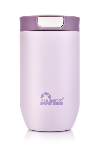 Kubek termiczny Majestic Sport Bullet 400 ml - Różowy - opinie w konesso.pl