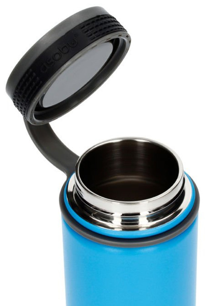 Asobu Alpine Flask - niebieska butelka termiczna 530 ml
