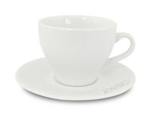 Filiżanka ze spodkiem do kawy lub herbaty - Paula 200ml - opinie w konesso.pl