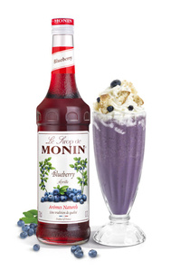 Syrop BLUEBERRY MONIN 0,7 l - jagoda - opinie w konesso.pl
