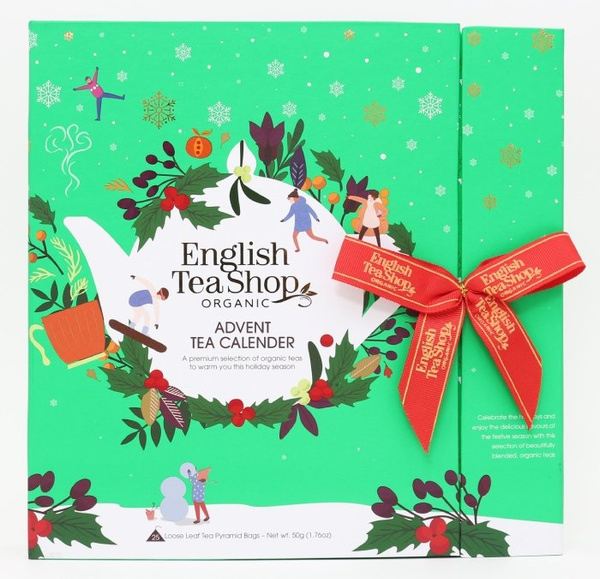 Kalendarz Adwentowy English Tea Shop Green Book 25x2g - NIEDOSTĘPNY