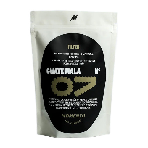 Kawa ziarnista Momento Gwatemala Nº7 La Montana 250g – NIEDOSTĘPNY