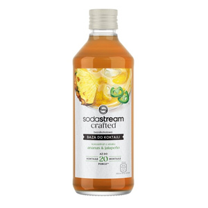 Baza do koktajli SodaStream Crafted Ananas Jalapeno 330 ml – NIEDOSTĘPNY