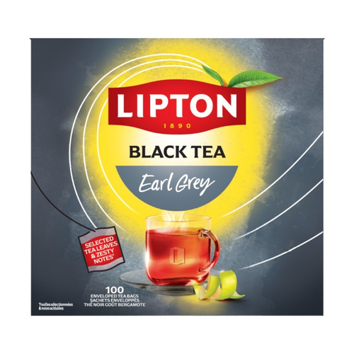 Czarna herbata Lipton Classic Earl Grey 100x2g