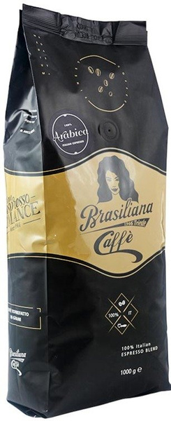 Kawa ziarnista Brasiliana 100% Arabica 1kg