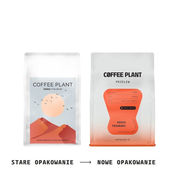 Kawa ziarnista COFFEE PLANT Kenia Thiururi 250g - NIEDOSTĘPNY