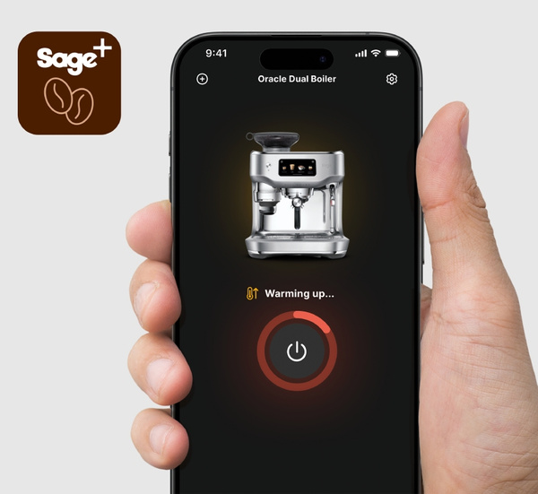 Ekspres do kawy Sage Oracle Dual Boiler SES995BSS - Srebrny