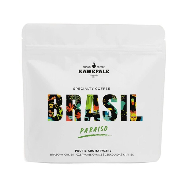 Kawa ziarnista KawePale Brasil Paraiso Filtr 250g – NIEDOSTĘPNY