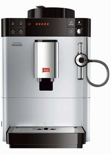 Ekspres do kawy Melitta F53/0-101 Caffeo Passione - srebrny - NIEDOSTĘPNY - opinie w konesso.pl