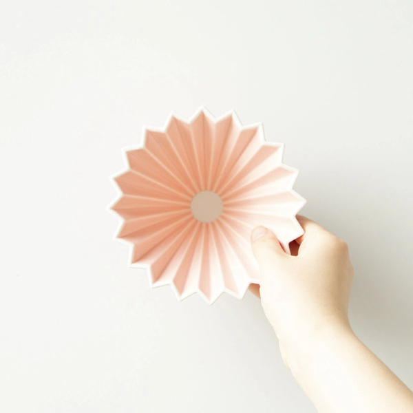 Ceramiczny Origami Dripper S - Różowy
