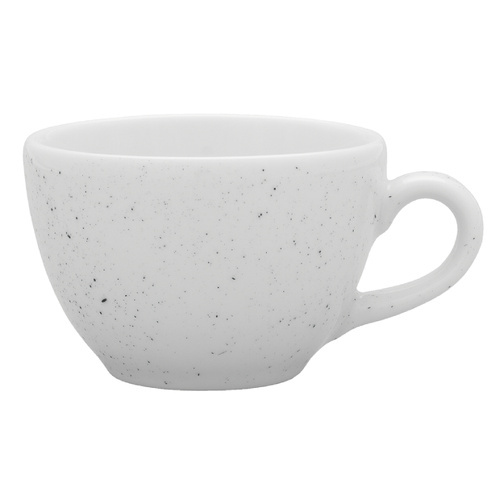 Filiżanka ze spodkiem Lubiana Aida ART 180 ml - Biała - opinie w konesso.pl