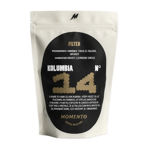 Kawa ziarnista Momento Kolumbia Nº14 Finca El Faldon 250g
