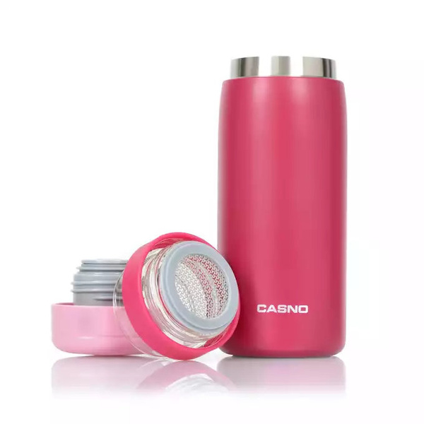 Butelka termiczna Casno Blanca Peak Różowa - 320 ml