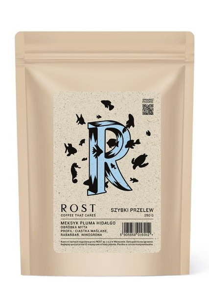 Kawa ziarnista ROST Meksyk Pluma Hidalgo 1kg - NIEDOSTĘPNY