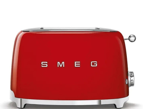 Toster na 2 kromki SMEG TSF01RDEU - Czerwony
