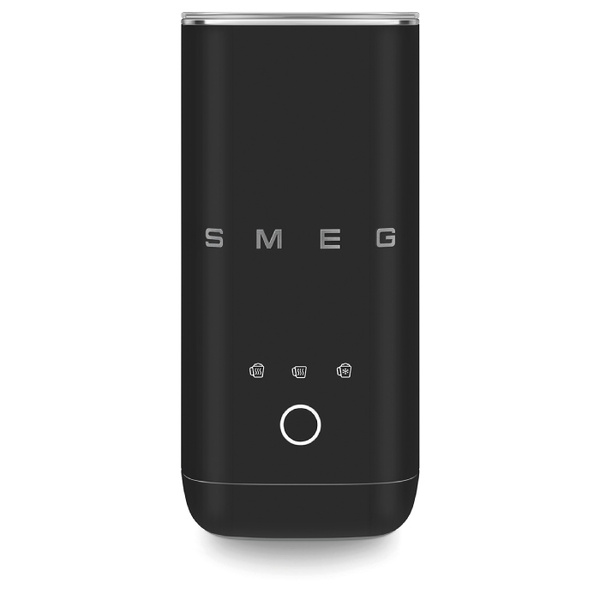 Spieniacz do mleka Smeg MFF02BLMEU - Czarny Mat