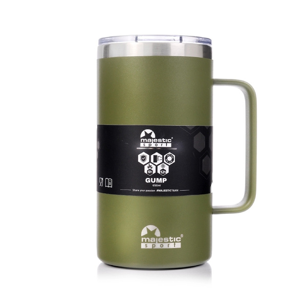Kubek termiczny Majestic Sport Gump 650 ml - Zielony