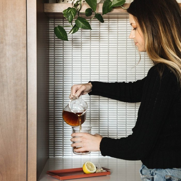 Serwer Fellow Mighty Small Glass Carafe 500ml - Przezroczysty