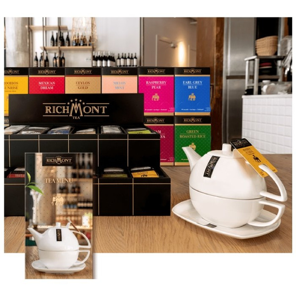 Duży pakiet Richmont - herbaty + akcesoria