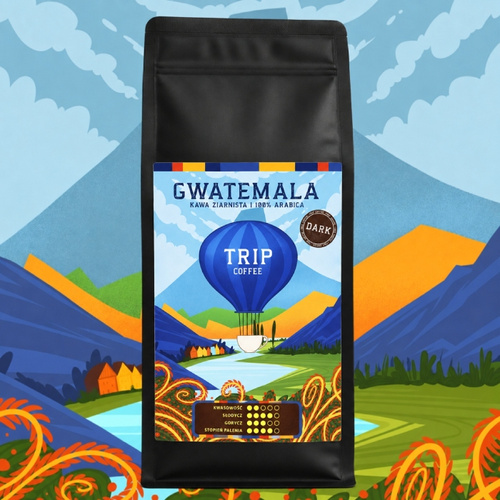 Kawa ziarnista Trip Coffee Gwatemala DARK 1kg