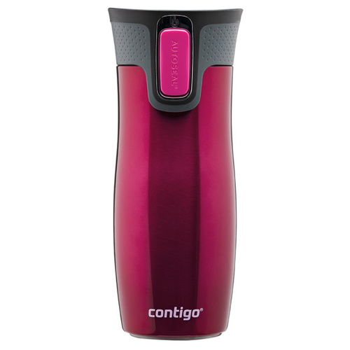 Kubek termiczny Contigo West Loop 2.0 470 ml - Malinowy 