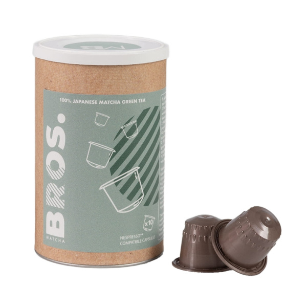 Zielona herbata Matcha Bros. Nespresso Matcha Kapsułki 15g (10x1,5g)
