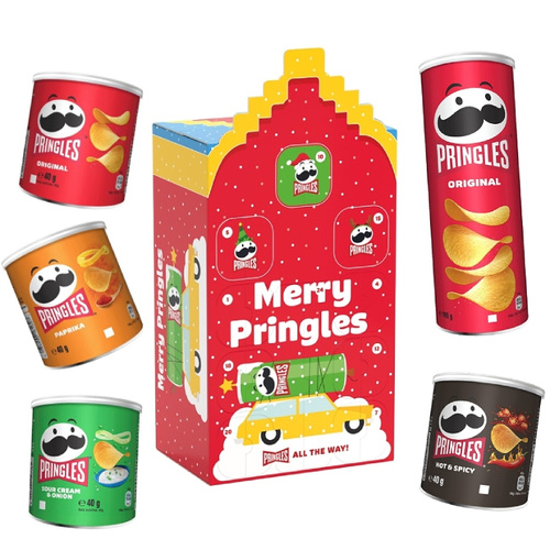 Kalendarz adwentowy Merry Pringles