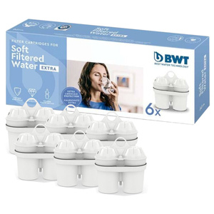 Wkład filtrujący wodę BWT Soft Filtered Water Extra - 6 sztuk