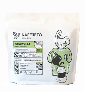 Kawa ziarnista Kafejeto Palarnia Brazylia Monte Carmelo FILTR 250g - opinie w konesso.pl