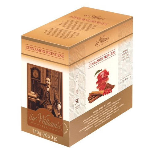 Ziołowa herbata Sir Williams Royal Taste Cinnamon Princess 50x3g
