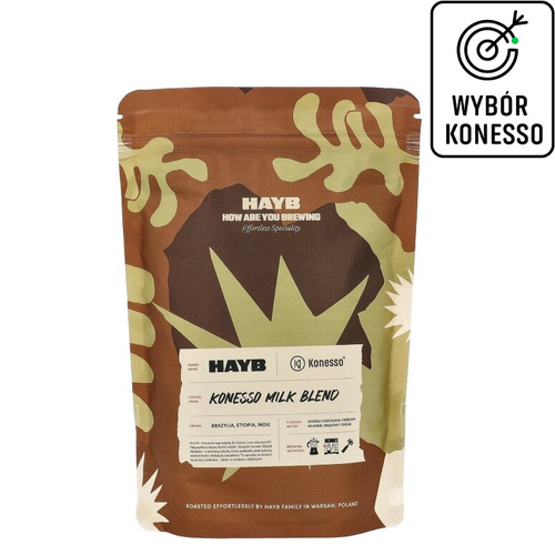 Kawa ziarnista HAYB Konesso Milk Blend 250g