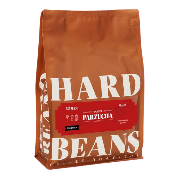 Kawa ziarnista Hard Beans Polska Parzucha 1kg