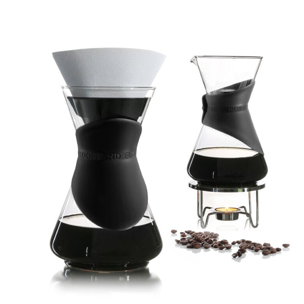 Zaparzacz do kawy Finum Bloom and Flow - Czarny