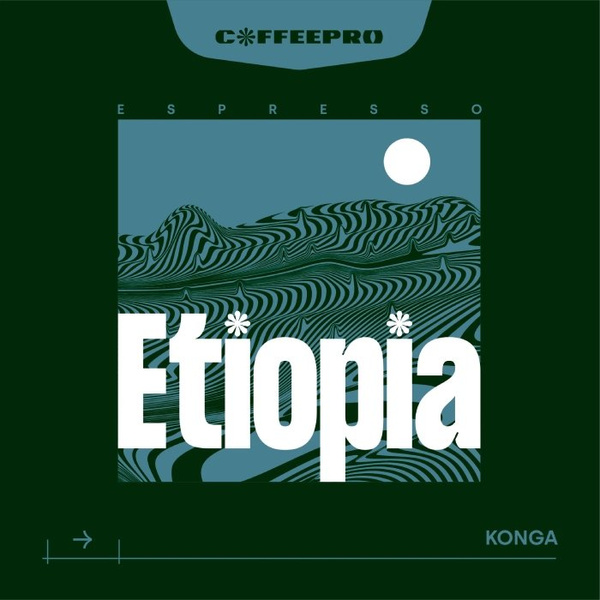 Kawa ziarnista CoffeePro Espresso Etiopia 1kg - NIEDOSTĘPNY