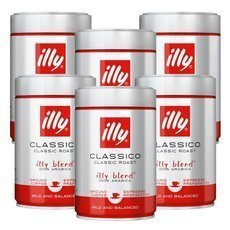 ZESTAW  6x Kawa mielona illy Espresso 250g