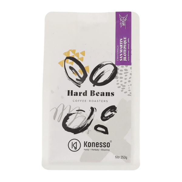 Kawa ziarnista Hard Beans Gwatemala San Martin Jilotepeque FILTR 250g