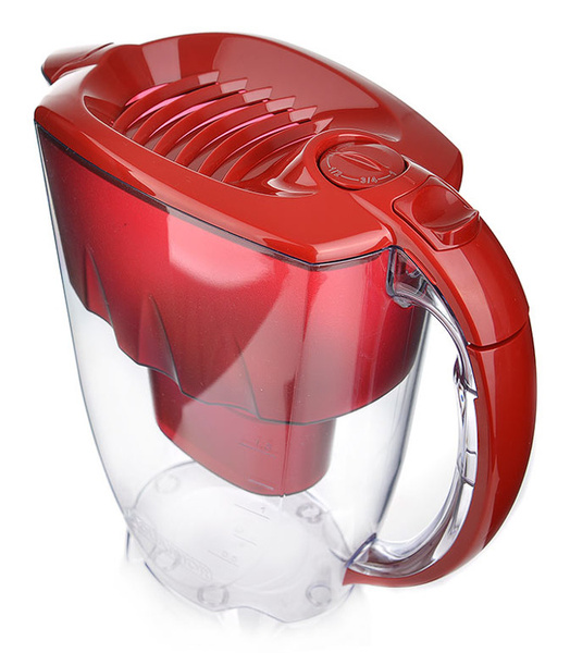 Dzbanek filtrujący AQUAPHOR AMETHYST 2,8 l Wiśniowy + wkład B100-25 - NIEDOSTĘPNY