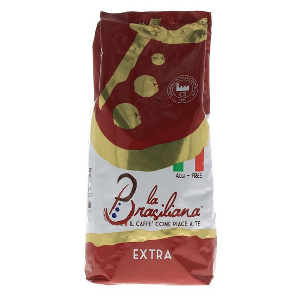 Kawa ziarnista La Brasiliana Extra Eleonora 1kg