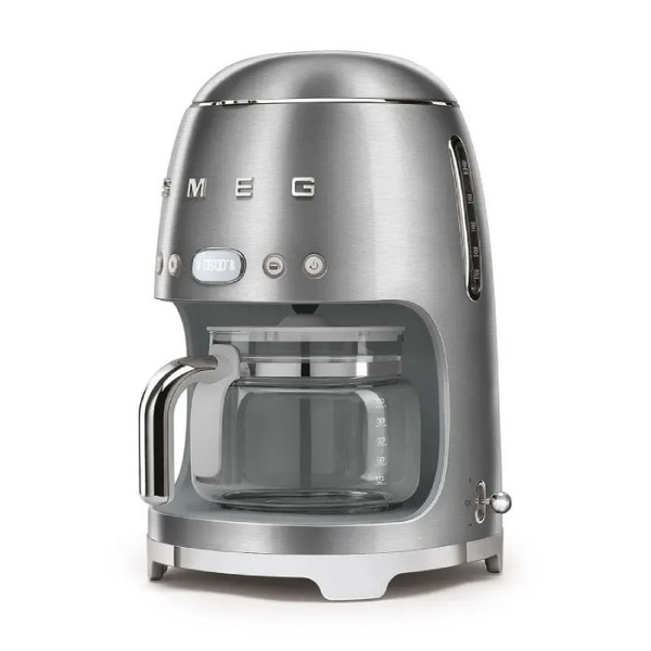 Przelewowy ekspres do kawy Smeg DCF02SSEU - Stal nierdzewna + GRATIS 250G KAWY