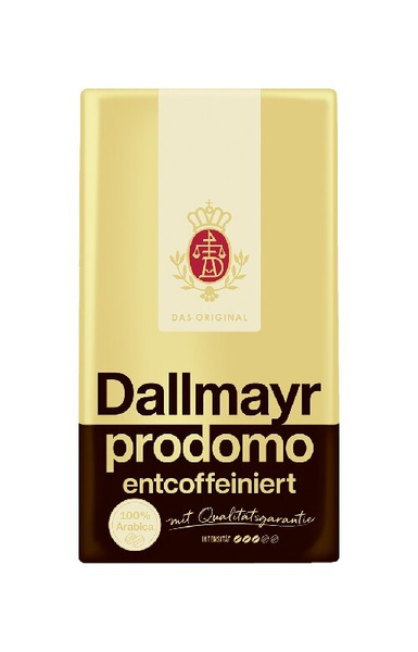 Kawa ziarnista Dallmayr Prodomo Bezkofeinowa 500g