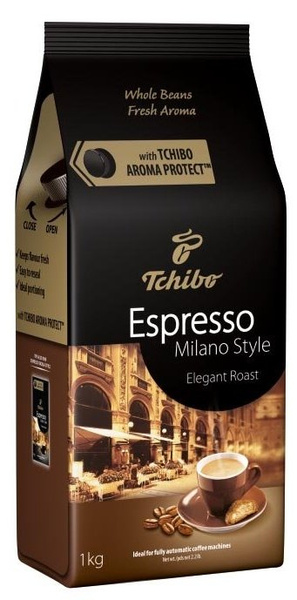 ZESTAW Kawa ziarnista Tchibo Espresso Milano Style 2x1kg