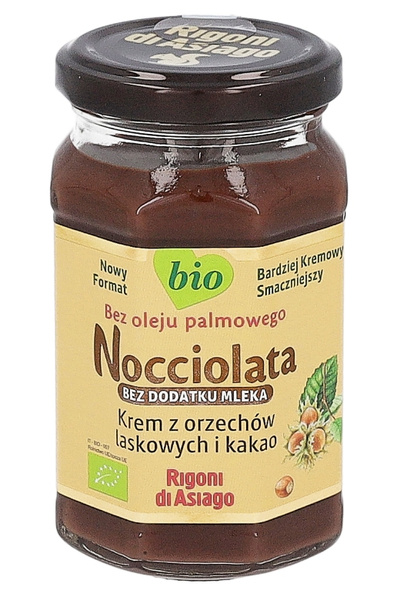 Krem orzechowy Nocciolata BEZ LAKTOZY - 250g