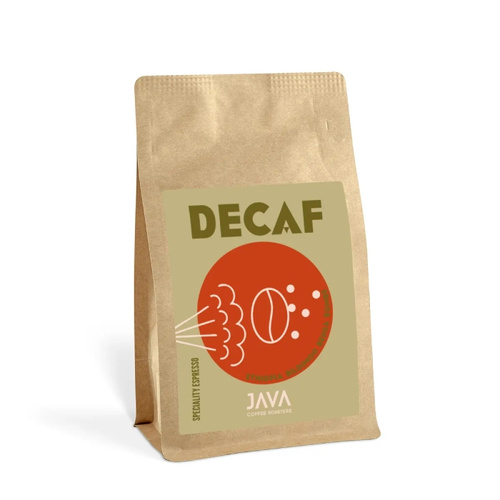 Kawa ziarnista JAVA Ethiopia Bildimoo Bensa Bombe Decaf ESPRESSO 250g - Bezkofeinowa