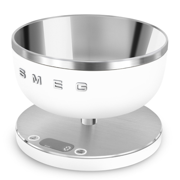 Cyfrowa waga kuchenna Smeg KSC01WHMWW - Biały mat