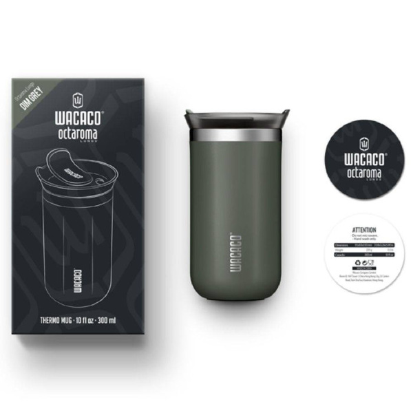 Kubek termiczny Wacaco Octaroma Lungo Dim Grey 300 ml