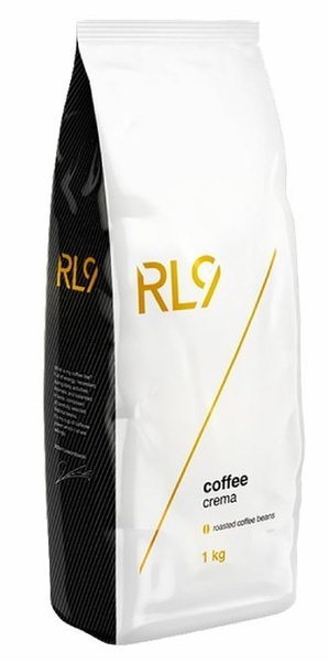 Kawa ziarnista RL9 Coffee Crema 1kg - NIEDOSTĘPNY